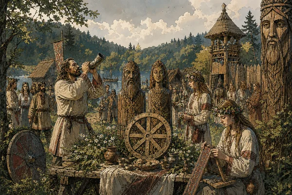 Festiwal Obrzędów Słowiańskich w Dolinie Skrzatów. Trzy dni pokazów i warsztatów