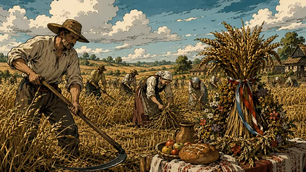 Żniwa i dożynki. Dawne obrzędy i ich znaczenie