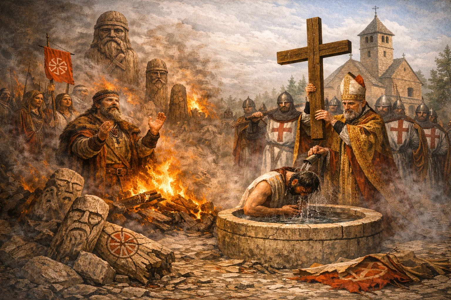 14 kwietnia - Dzień Pamięci Chrystianizacji Słowian. Skąd ta data i co oznacza?