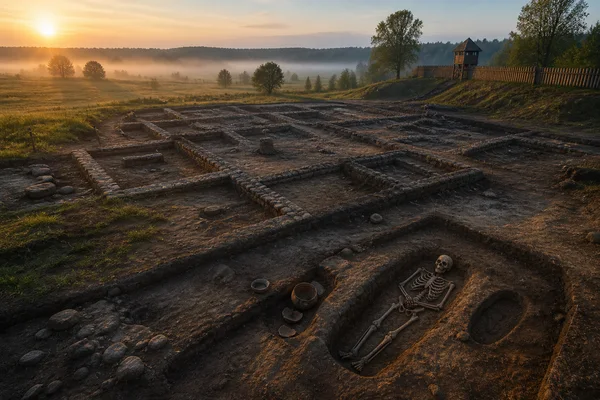 Na Mazurach odkryto zaginione średniowieczne miasto. Są też ślady pierwszych chrześcijańskich pochówków