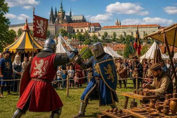 Rycerska Praga – średniowieczny festiwal na Hradczanach