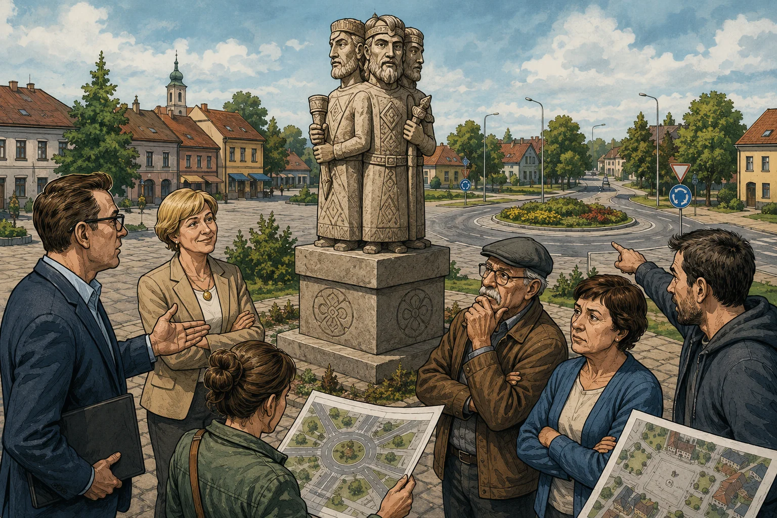 Światowid znów dzieli Bytów. Spór o pomnik stał się sporem o słowiański symbol